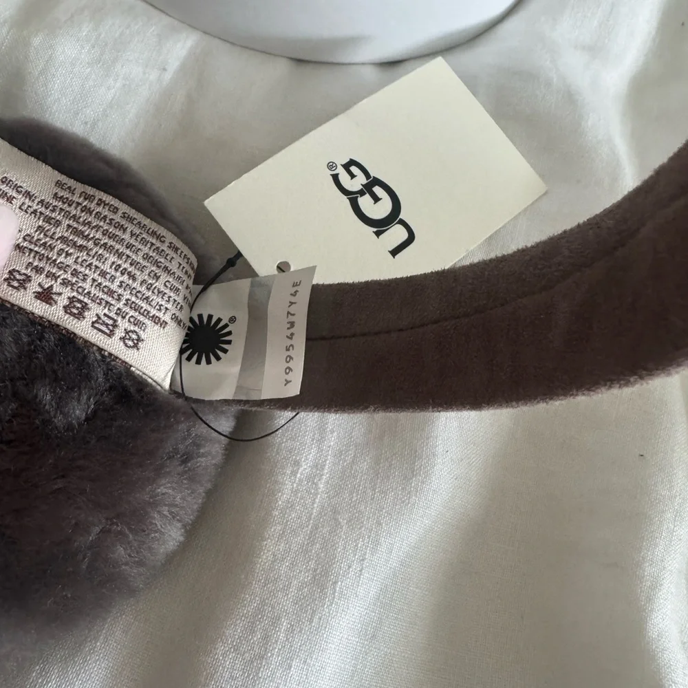 UGG Gray Shearling Earmuffs - Picture 4 of 4
